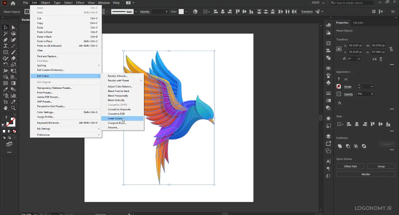آموزش طراحی لوگو در نرم افزار ایلوستریتور (Adobe illustrator) – آشنایی با خصوصیات نرم افزارهای برداری