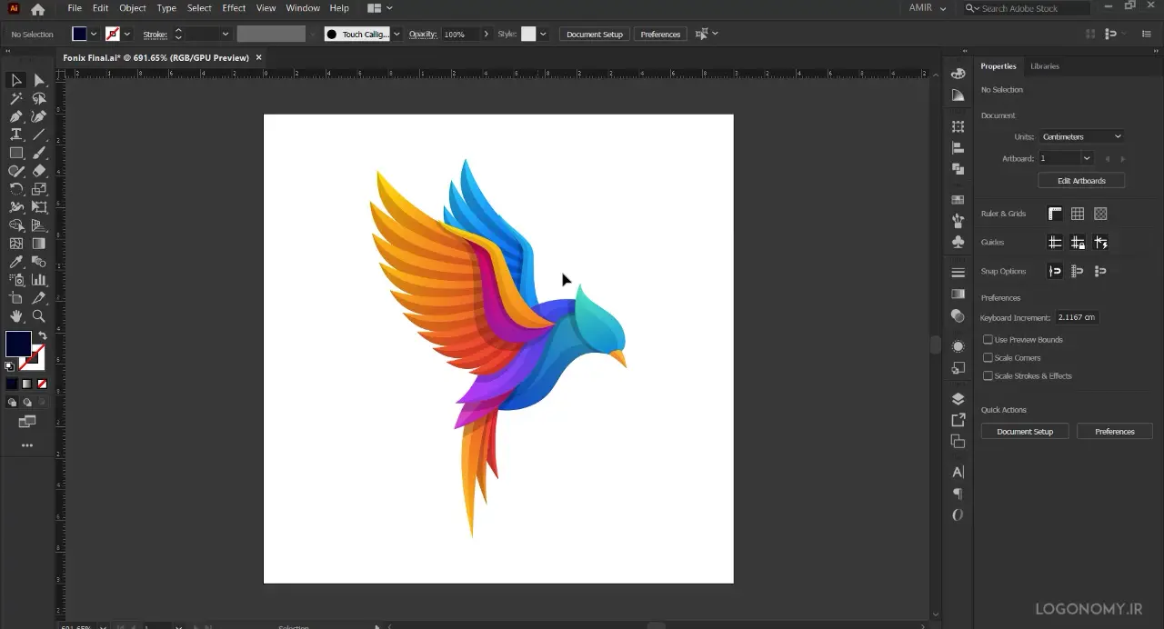 آموزش طراحی لوگو در نرم افزار ایلوستریتور (Adobe illustrator) – آشنایی با خصوصیات نرم افزارهای برداری
